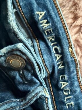 American Eagle Outfitters Women's Medium Blue Denim Jeans
